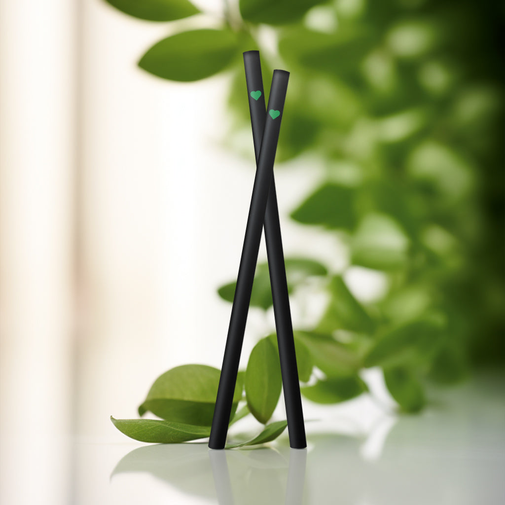 The Black Straw (50pcs)